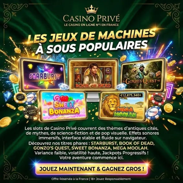 Jeux de machines à sous populaires