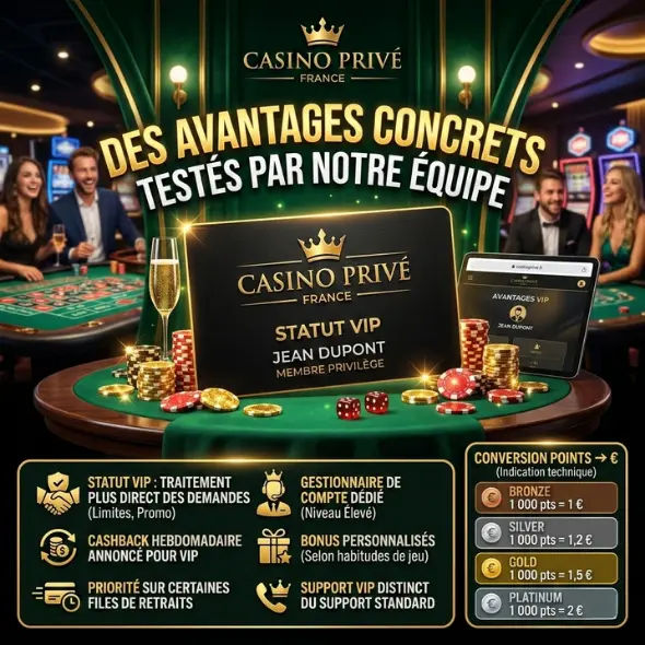 Des avantages concrets testés par notre équipe